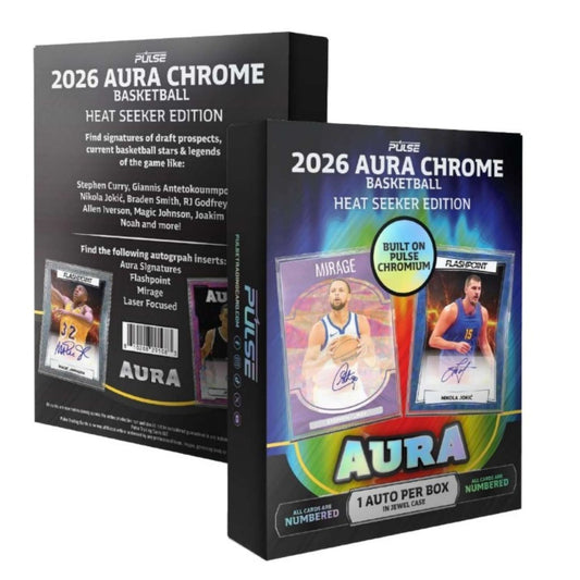 2026 Pulse Aura Chrome Basketball Heat Seeker Box