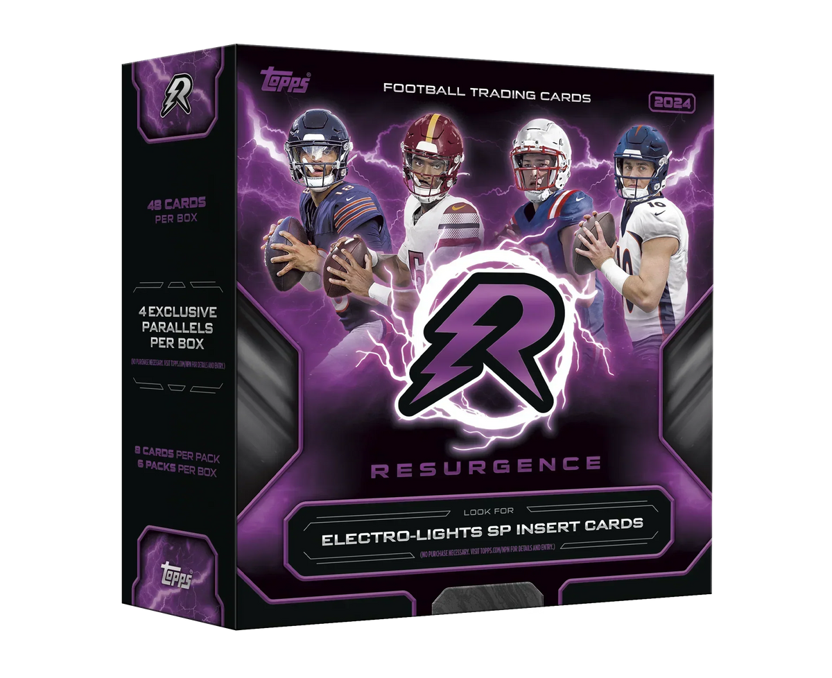 2024 Topps Resurgence Football Mega 20 Box Case
