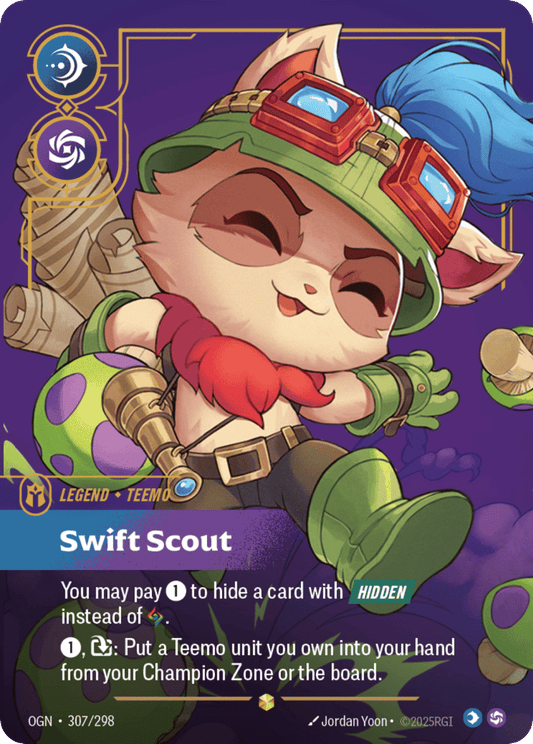 Teemo - Swift Scout (Overnumbered) #307/298