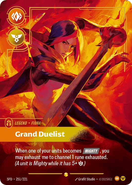 Fiora - Grand Duelist (Overnumbered) #251/221