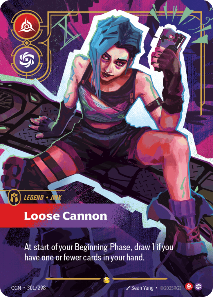 Jinx - Loose Cannon (Overnumbered) #301/298
